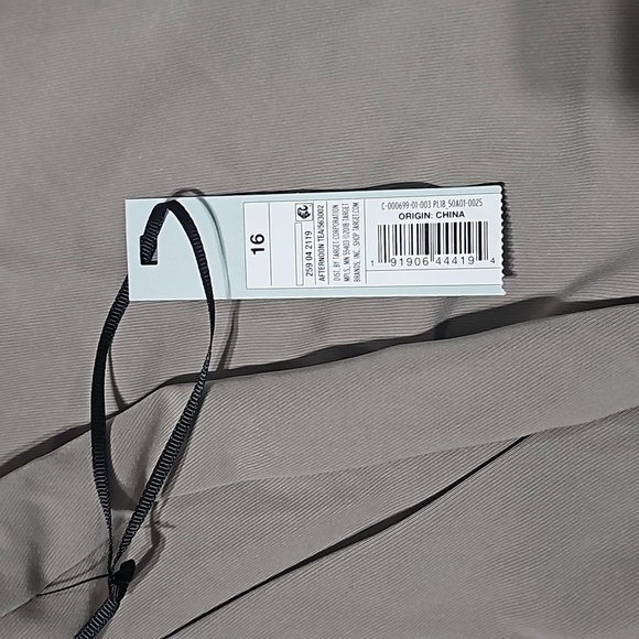 Prologue Tan Utility Cargo High Waisted Ankle‎ Pants Size 16 NWT - Picture 5 of 8